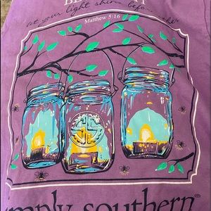 Simply Southern Be The Light T Shirt